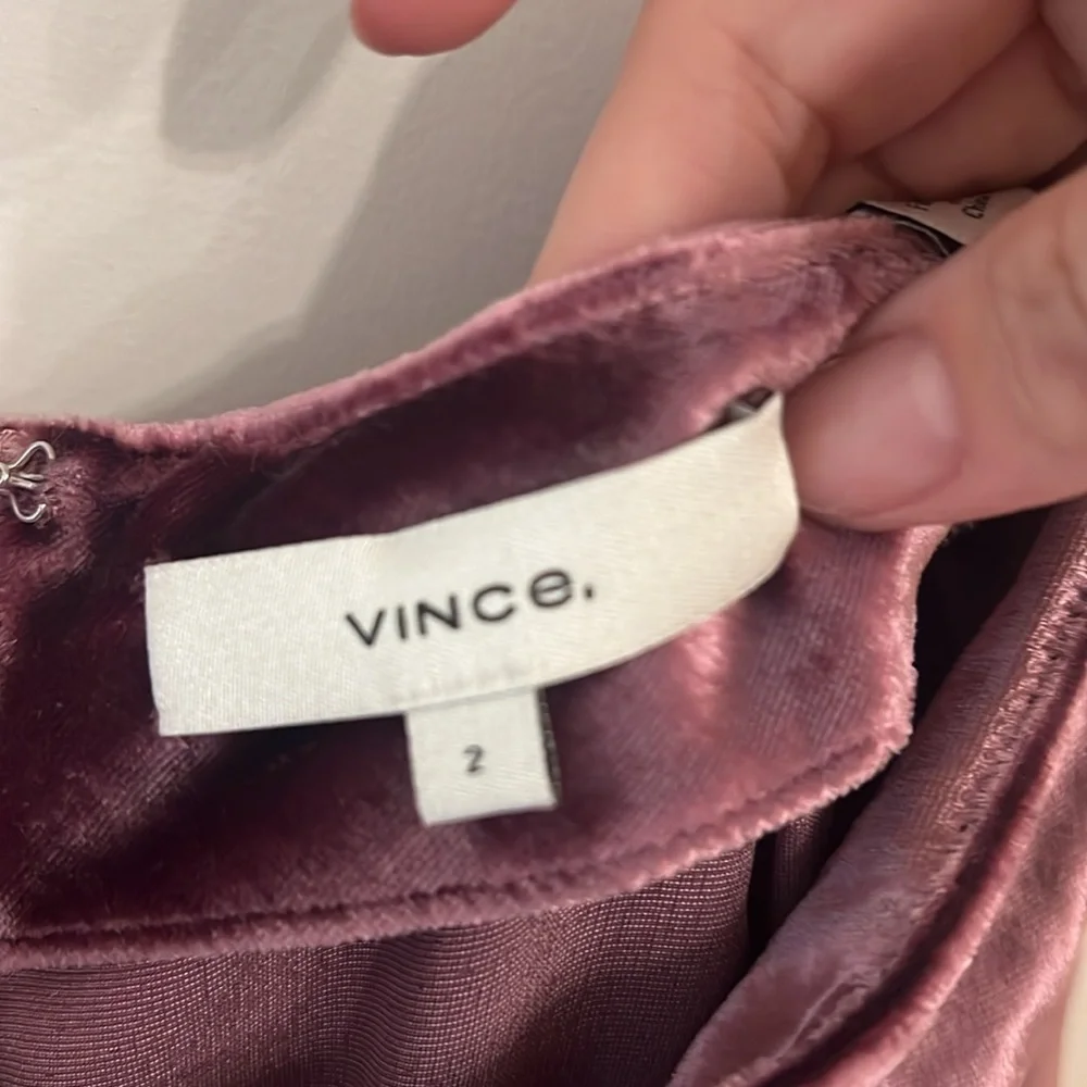 Vince pink velvet skirt - Picture 4 of 10